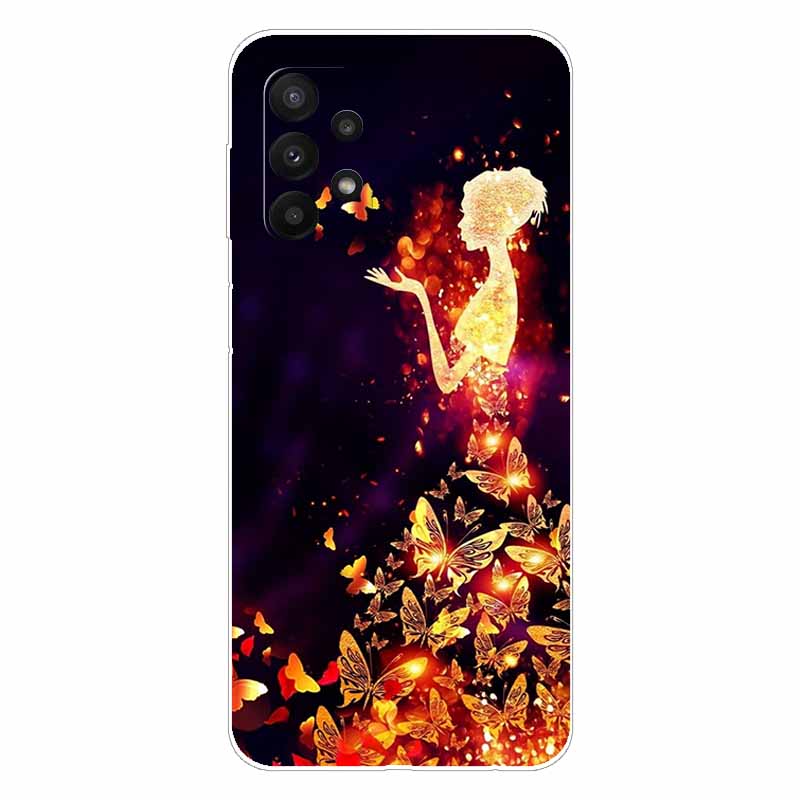 Чехол-бампер для Samsung Galaxy A23 5G, Мягкая силиконовая задняя крышка для Samsung A23 4G 6.6'', Ударопрочный чехол-бампер, Fundas A 23, Расписной