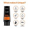 Солнцезащитный крем RENEE Glowscreen SPF 50 - 50 мл, PA++++ Защита от UVA и UVB, обогащен гиалуроновой кислотой и витамином C, максимальная защита кожи