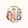 32/44/58MM  Anime Ichika Nino Miku Yotsuba Itsuki Badge Cartoon Round DIY Brooch for Clothing Backpack Coat Decorative Accessories