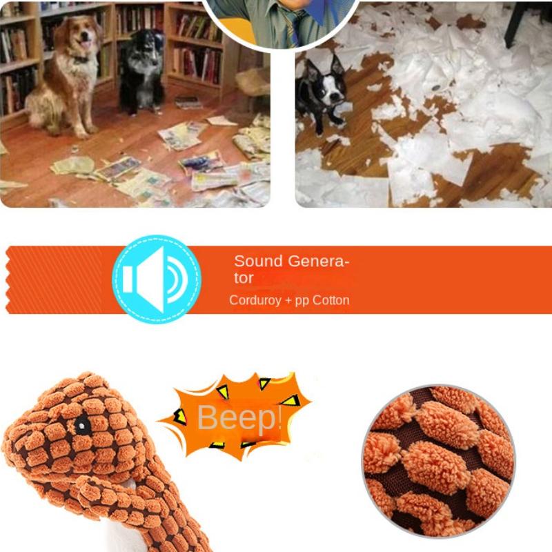 Большой динозавр, товары для домашних животных, плюшевая игрушка, устойчивая к укусам собак, шлифовальная звуковая игрушка, чистка зубов и поглощение запаха.