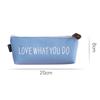 PU Pen Bag Large Capacity Pen Storage Bag Cute Pencil Box  Student