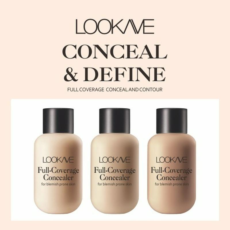 Waterproof Liquid Concealer 3 Colors Matte Full Coverage Acne Scars Dark Circles Foundation Whitening Lasting Makeup Cosmetics