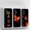 Чехол для телефона с фильмом Голодные игры для Samsung S 25,24,23,22,30,21,10,9,Ultra,Plus,Lite,FE,4,5G Черный Мягкий Чехол