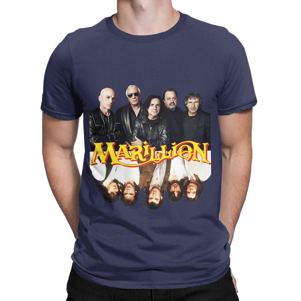 Marillion Members Before After Funny Graphic 100 Cotton TShirt Marillion Tops Tees For Unisex