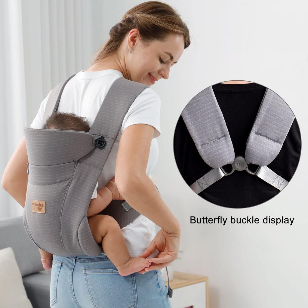 Vrbabies Младенец Новорожденный Переноска Новорожденный Ребенок Переноска Ребенка Переноска на Бедре Новорожденный Ребенок Для Обеих Мам и Предотвращает Новорожденный Ребенок Новорожденный Ребенок