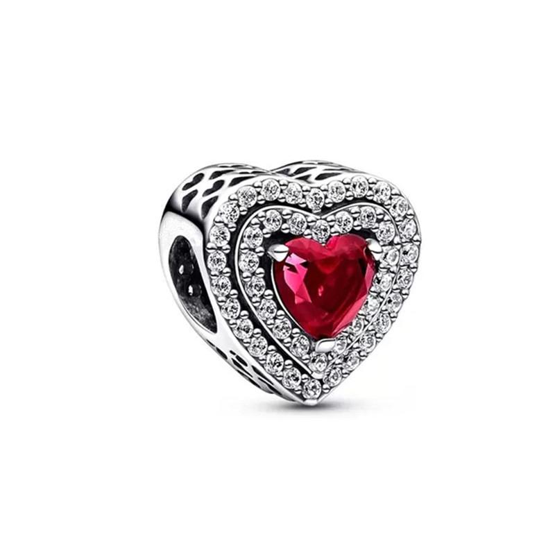 Heart-shaped,Flower Multiple Series Charm Bead Applicable to Original European Plating Silver Jewelry &DIY Making Gift
