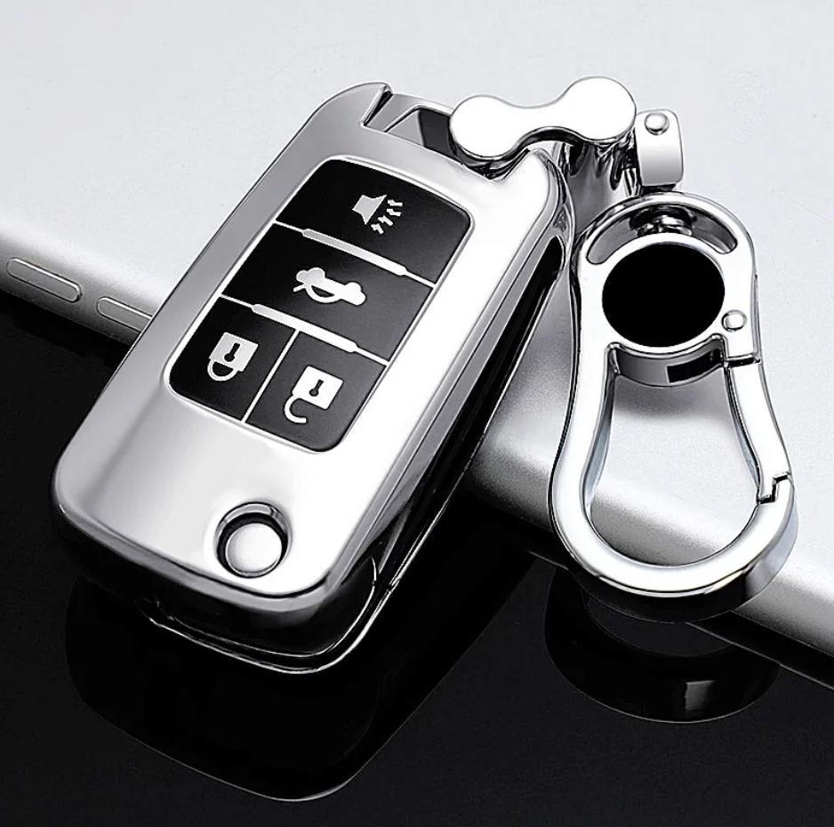 Мягкий чехол-брелок из ТПУ с дистанционным управлением для Chevrolet Camaro Cruze SS Sonic Spark Aveo Epica для Buick Lacrosse Encore GL8 Regal