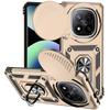 Для Xiaomi Redmi Note 14 Pro Plus чехол Armor Slide Lens Protector Phone Cover Redmi Note 14 Pro+ 5G Ring Stand Shockproof Funda