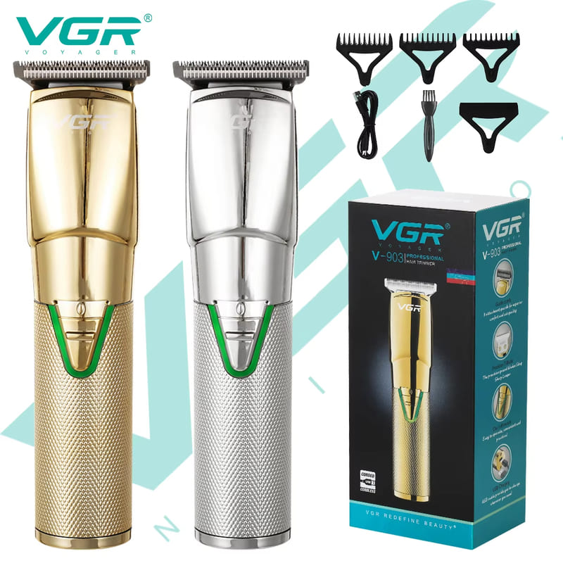 New Men's Universal Metal Hair Clipper Electric Long-lasting Oily Hair Clipper Home Salon Professional Electric Hair Clipper Rechargeable Dual-use