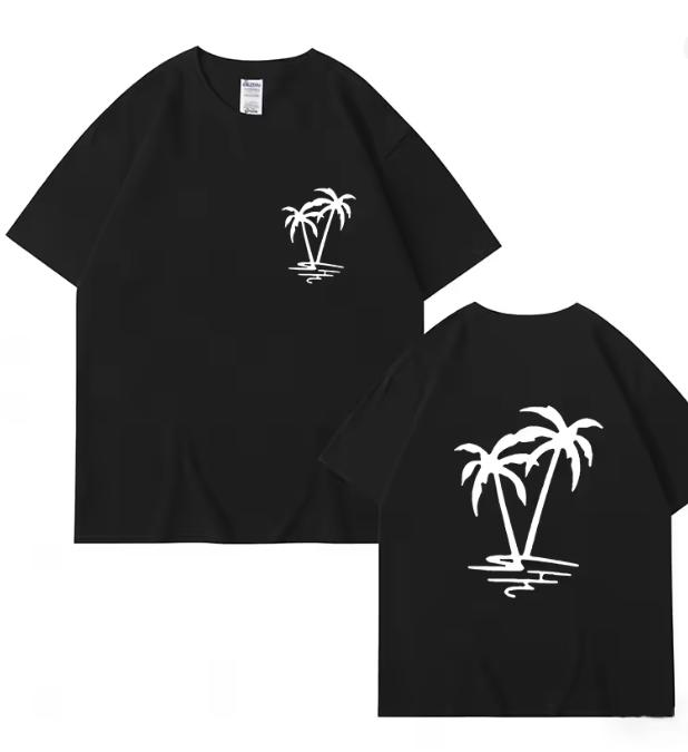 Casual Tree T Shirt Oversize Funny T Shirts Unisex Unisex TShirt Round Neck Short Sleeve Comfortable Tee Shirt