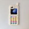 Autumn and winter plush folding big brother mobile phone case for Samsung Z FLIP6 trend Z FLIP5 creative 4/3 generation