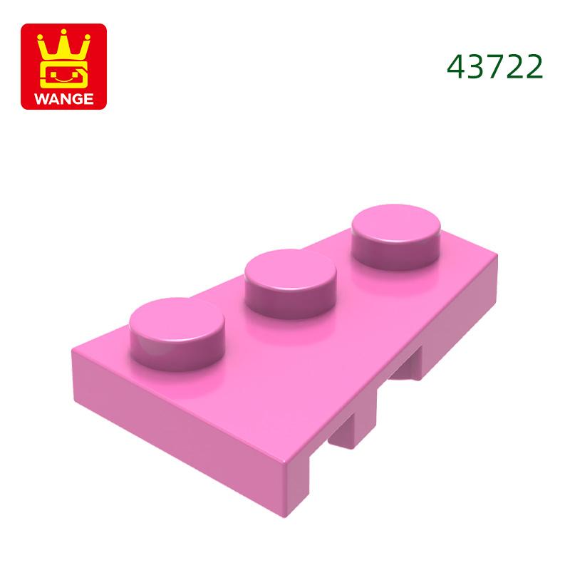 158 шт./лот 43723 2x3 Правый клин-пластина Строительные кубики Аксессуары MOC Совместимо с Фигурирующими кубиками Детские игрушки Идея для подарка Коробка