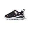Детские кроссовки FortaRun X Infant в горошек Black Core-Black Glow-Pink FY2619