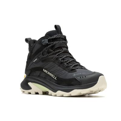 Кроссовки для походов Moab Speed 2 Mid ЧЕРНЫЕ см 2E Gore-Tex женские 24.5