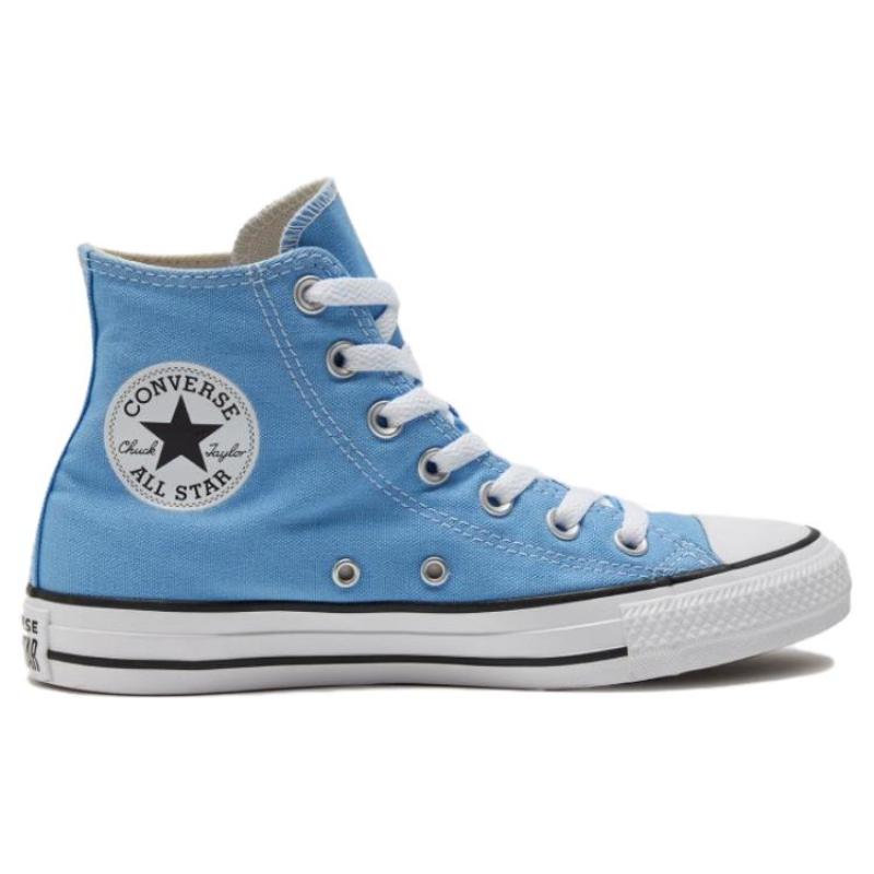 Converse All Star Удобные и Универсальные Классические Эспадрильи с Высоким Верхом Унисекс Синие