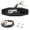 Motorcycle Speedometer Oil Gauge Tachometer Universal Motorcycle Instrument HD LCD Digital Odometer Motorbike Accessories 12V
