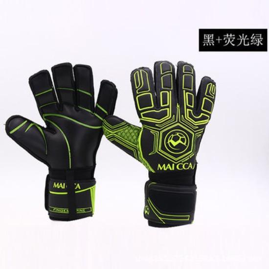 Men'S And Women'S Wear-Resistant Thickened Professional Goalkeeper Gloves For Football Gloves, Latex Non-Slip Sports Equipment Gloves