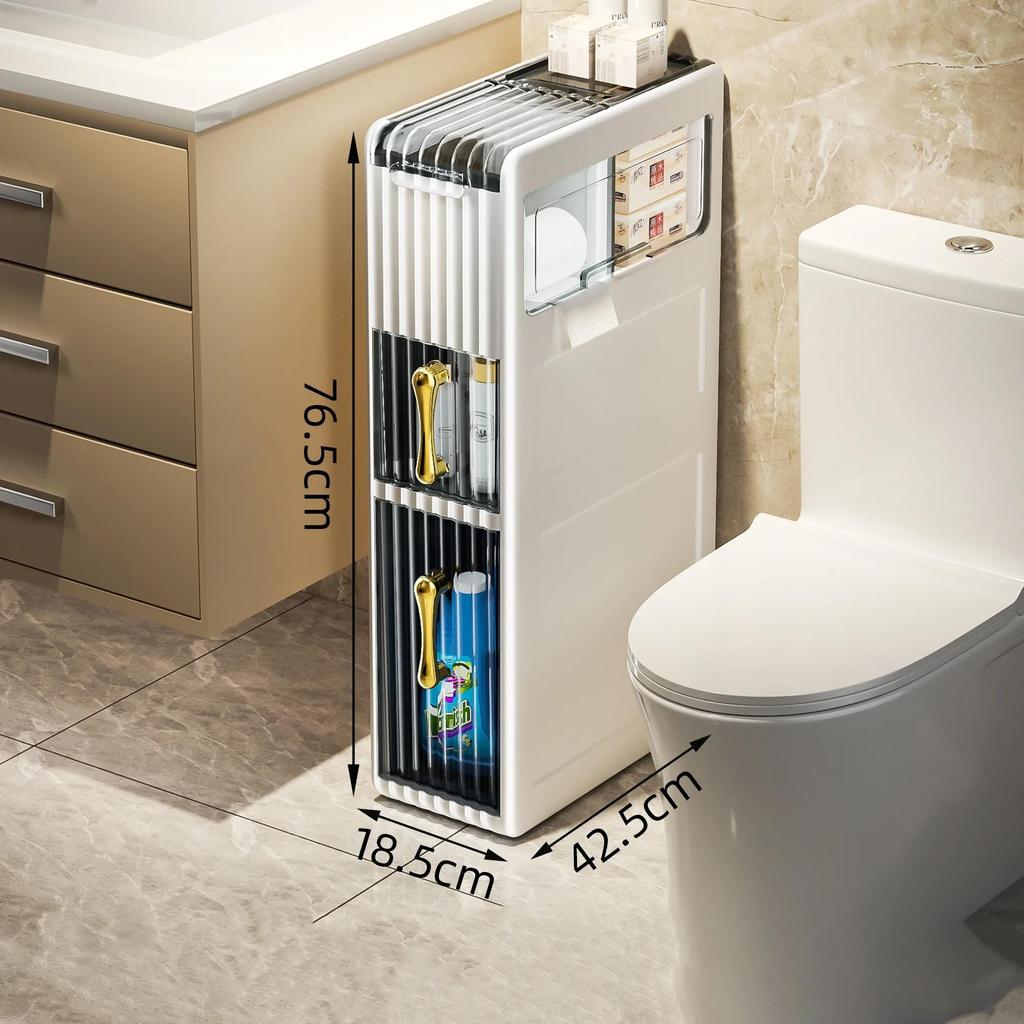 Kitchen Storage cabinet,Bathroom Storage Cabinet, Storage Shelves, Movable Shelf Rack,toilet Storage Cabinet