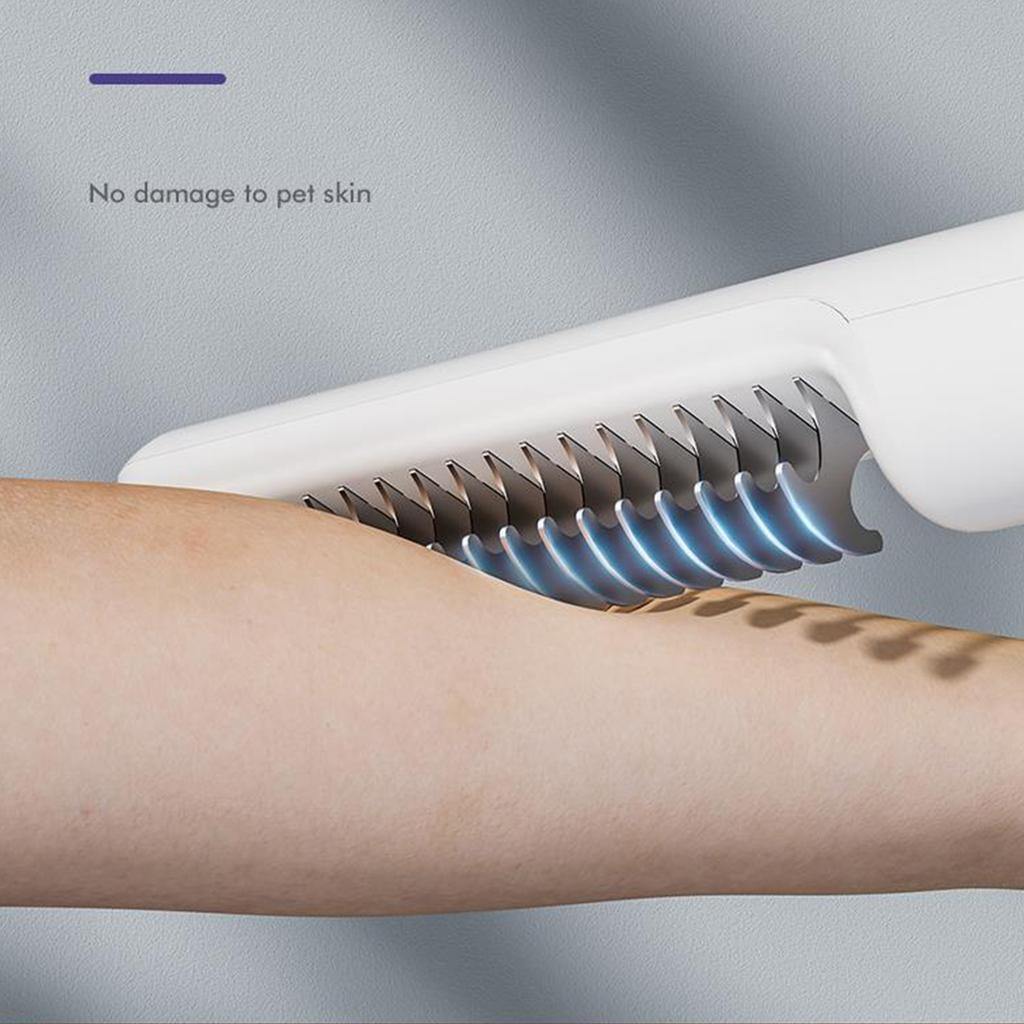 Расческа для кошек для удаления колтунов, щетка для груминга, расческа для удаления узлов и спутанной шерсти, грабли из нержавеющей стали, инструмент для линьки