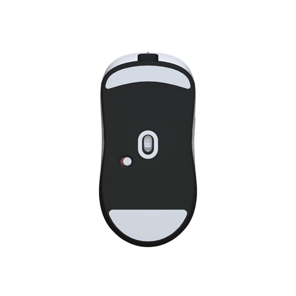 AIM1 Shigure SHIGURE Белая беспроводная мышь Симметричная 45 г PAW3395 80 часов работы Совместимая левая-правая 8000 Гц 26000 точек на дюйм Беспроводная/проводная