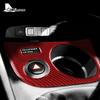 Настоящая мягкая карбоновая наклейка для Seat Leon 1M MK1 2005 2006 2007 2008 2009 2010 2011 2012 LHD RHD Автомобильные аксессуары для подстаканников