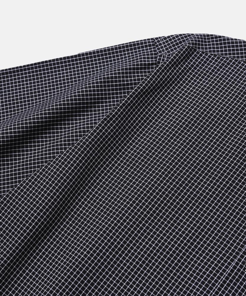 MOIF [Ss26] Uniform H/S Shirt / Black Grid