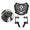 Motorcycle Rear Luggage Rack Practical Carbon Steel Sturdy Replacement Rear Carrier