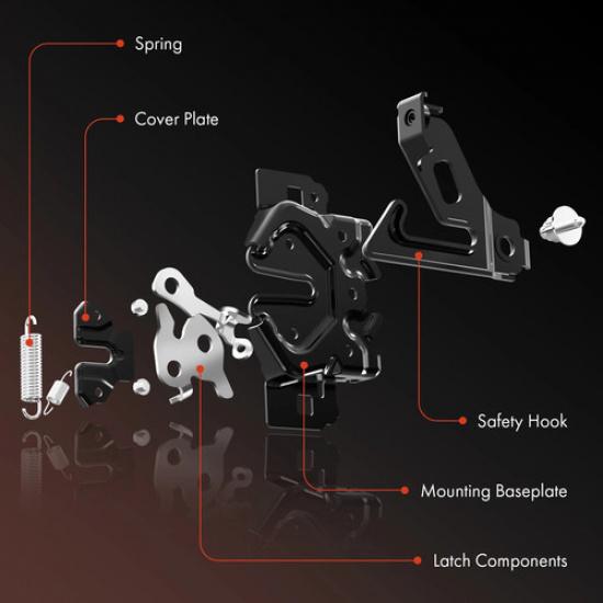 New Hood Lock Latch Assembly For Honda Accord (Only) Sedan 2008 09 10-2012 US
