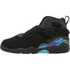Air Jordan 8 Retro PreSchool 'Aqua' 2025 (Unisex) Black / True Red / Iron Grey / Bright Concord / Aquatone Kids' Basketball Shoes 305369 006