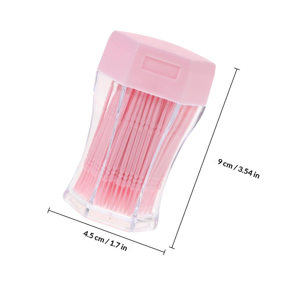 600pcs Interdental Brush Double-End Reusable Premium Dental Tool For Tartar Removal Deep Cleaning Between Teeth Oral Care