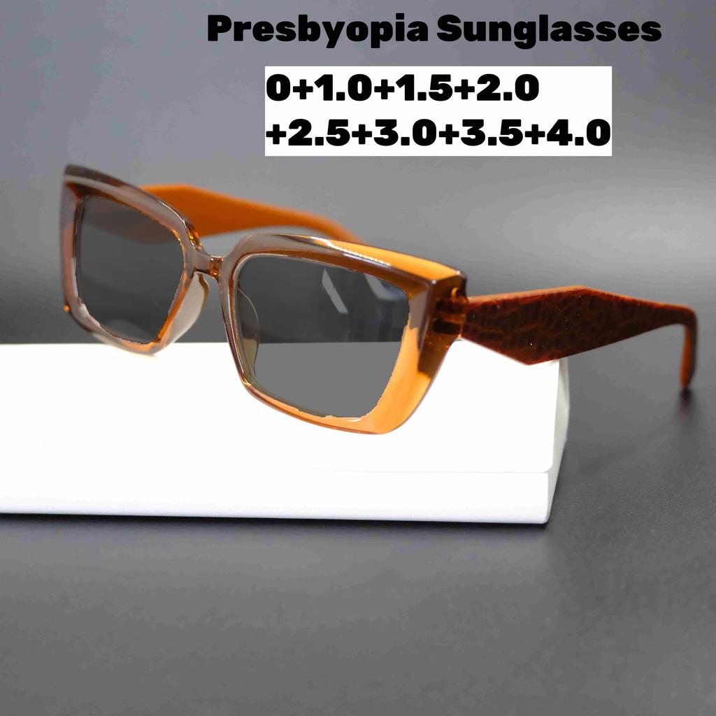Новые винтажные квадратные солнцезащитные очки для пресбиопии для женщин и мужчин, роскошный бренд, очки для чтения, мужские и женские очки +1.5+2.0