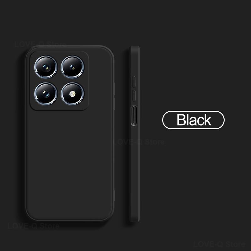 Для Xiaomi 14T Pro Чехол Жидкий Силиконовый Чехол для Телефона Funda Для Xiaomi 14T Pro Xiao Mi 14T 14 T Mi14T Pro Мягкий Чехол TPU