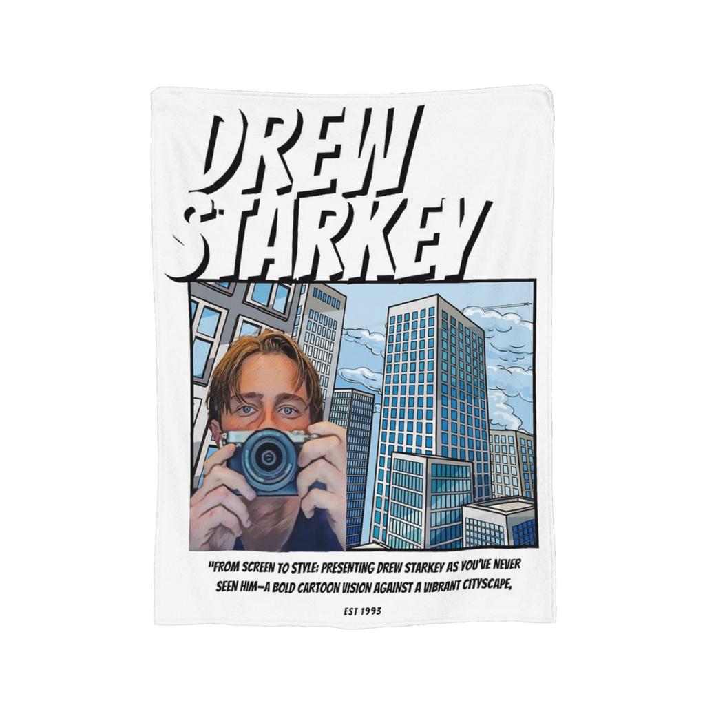 Drew Starkey Retro Design Blankets Fleece All Season Multifunction Lightweight Thin Throw Blankets for Home Bedroom Rug Piece