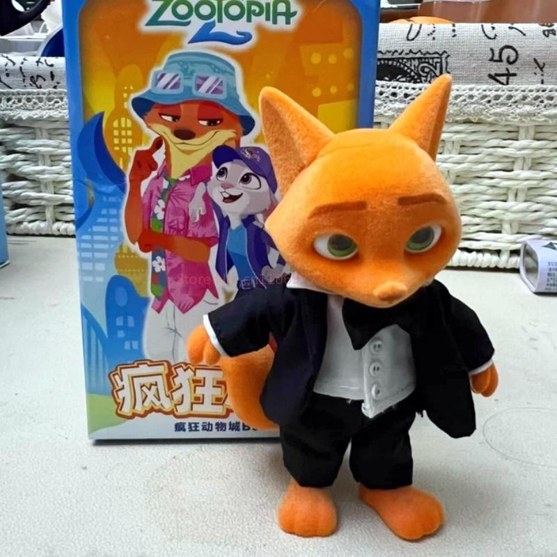 Оригинальная серия Zootopia Crazy Party2 BJD Милая Модная Артикулированная Сочлененная Фигурка Коллекционная Модель Украшение Подарок