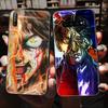 Мягкий черный чехол W-30 Anime Attack on Titan для iPhone 11 12 13 14 15 6 7 8 X XS Pro Max XR Samsung S21 S22 S23 S24 FE Ultra S8 Plus
