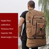 Большая вместимость утолщенный холщовый рюкзак для походов на открытом воздухе для мужчин и женщин дорожный рюкзак