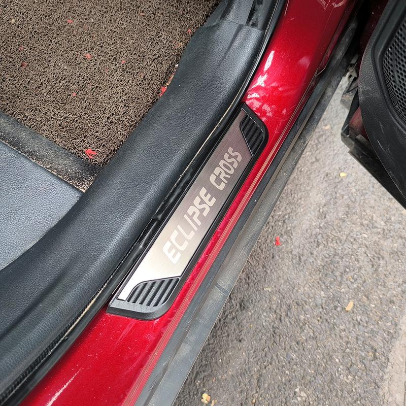 Накладки на пороги для Mitsubishi Eclipse Cross 2018 2024, Защитные накладки на пороги, Аксессуары для интерьера