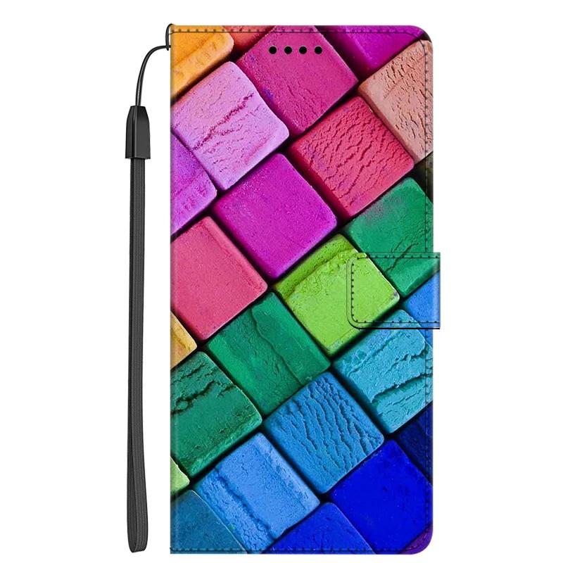 Кожаная книжка-чехол для Honor X6A X6C X6B Цветок Кошелек Подставка Книга Карман для карт Чехлы для телефона для Huawei X 6A 6C 6B X6 B A X Защитный
