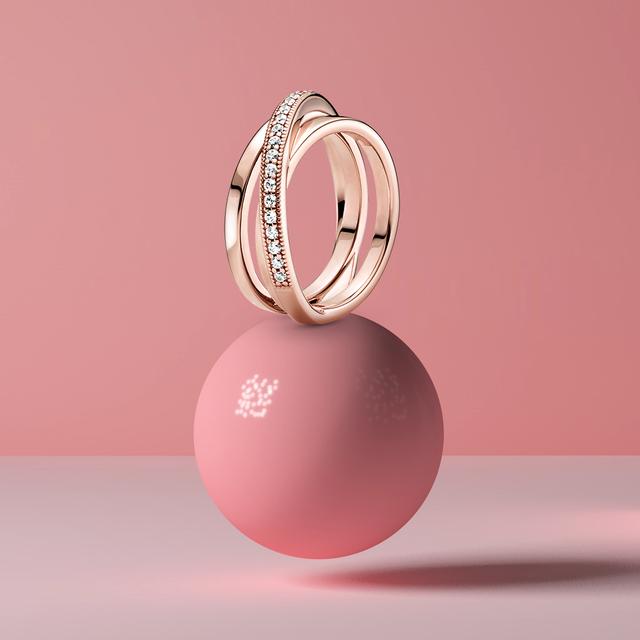 Модные 925 Серебряные Принцесса Тиара Корона Сверкающие Кольца Любовь Сердце Для Женщин Ювелирные Изделия Подарок На Годовщину