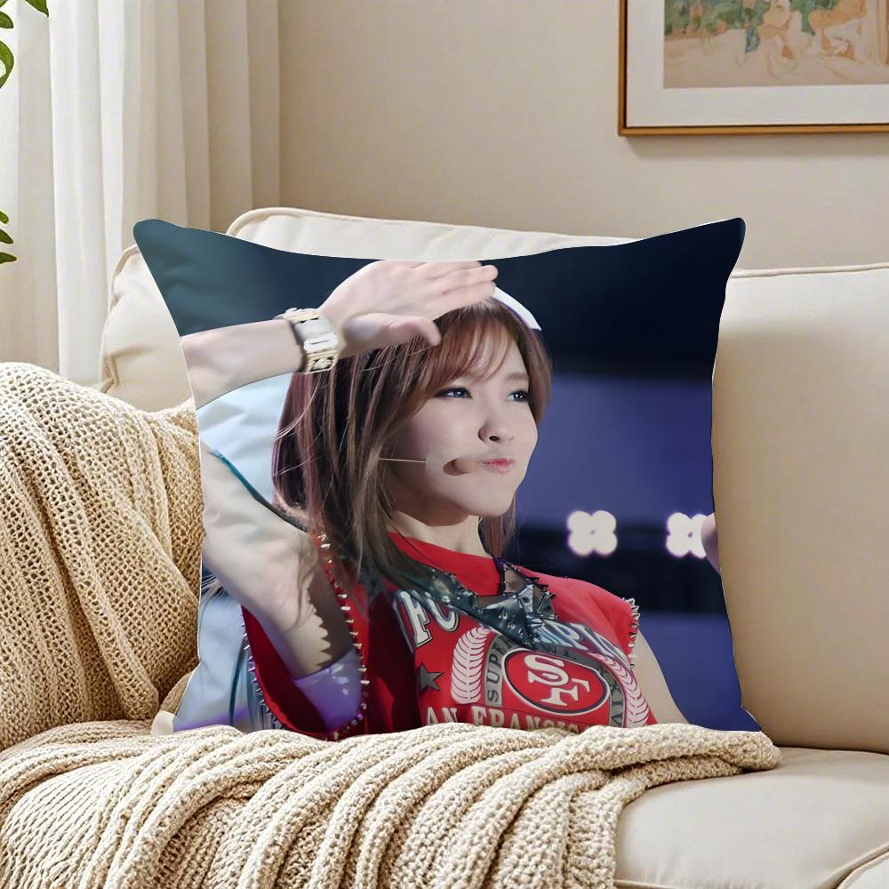 singer chic HHyomin Cushion Cover Pillowcase Antidustmite living Room Sofa Decor Cushion Room