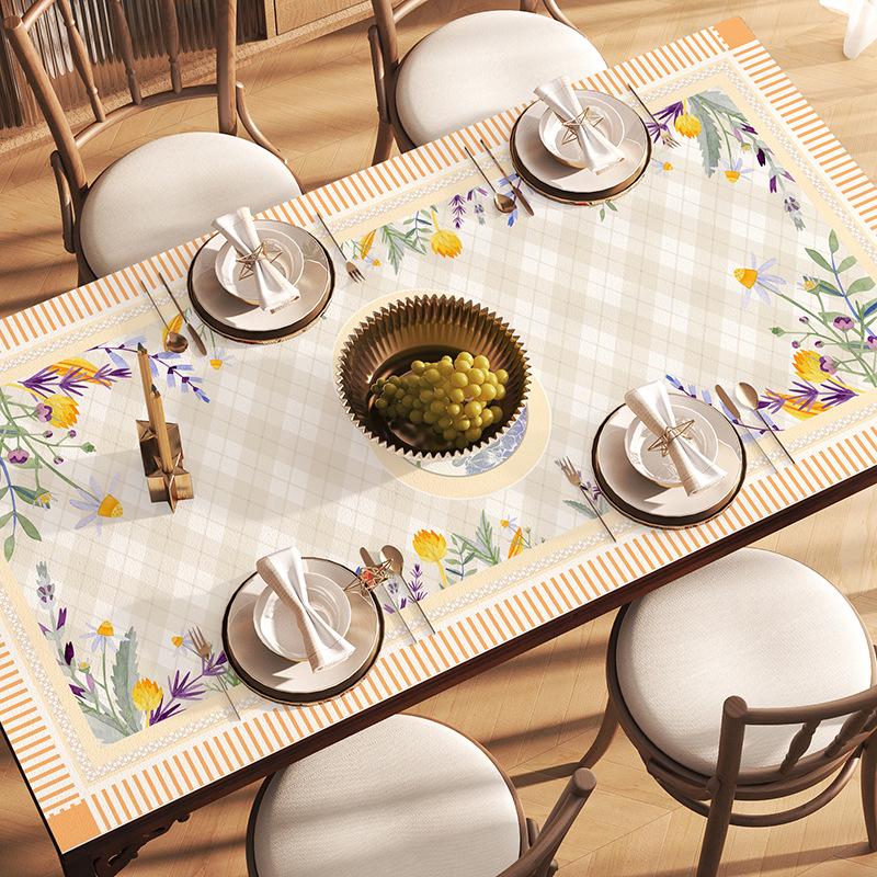 Luxury American Leather Desk Mat: Waterproof, Oil-Proof, Dust-Proof Dining and Coffee Table Protector