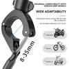 Motorcycle Bike Handlebar Camera Mount Bicycle Tube Bracket Clip Holder for Gopro Hero Insta360 Osmo Action Camera Accessories