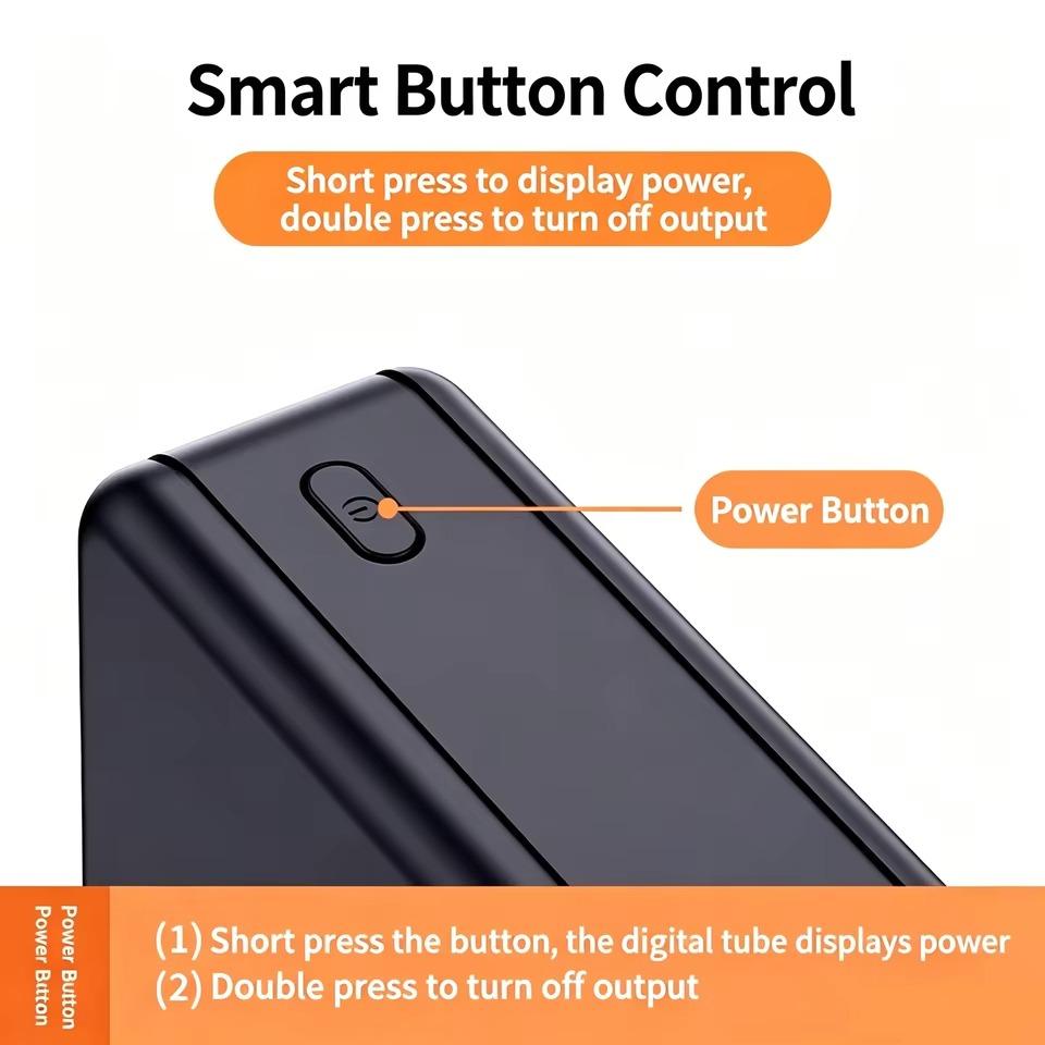Корпус Power Bank 22,5 Вт Быстрая Зарядка 2x21700 Без Пайки DIY Батарейный Ящик USB Type C QC3.0 Корпус Зарядный Кабель