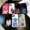 Чехол для телефона певицы Doja Cat Для iPhone 17, 16, 15, 14, 13, 12, 11 Plus, Pro Max, Другие Мягкий черный чехол