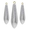 Atibin 80g Heavy Weights for Boat Eggplant Sinkers with for Casting and Casting Fishing (6-Pack) Casting, Hooks,