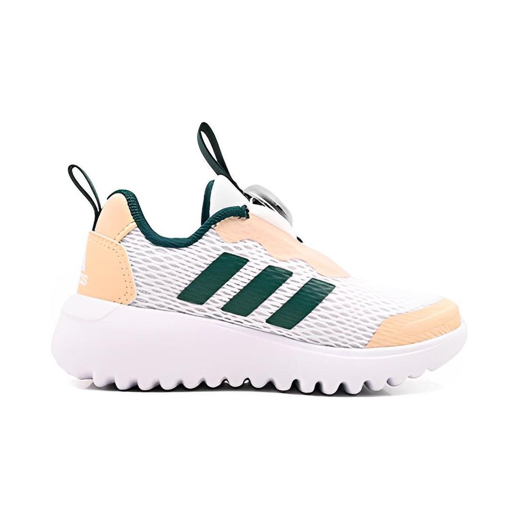 Adidas ActiveFlex BOA 3.0 Abrasion Resistant Breathable Low top Kids' Running Shoes Beige White Green Kids' IG0587