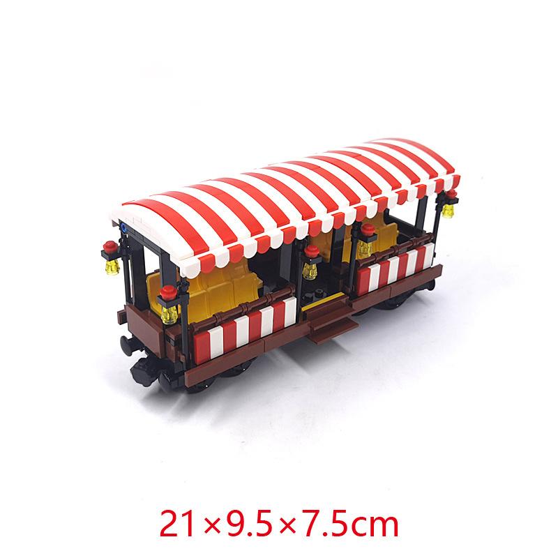Tank Car/Train Car/ Cargo Train Small Particle Assembling Building Block Creative Moc Toy For Children