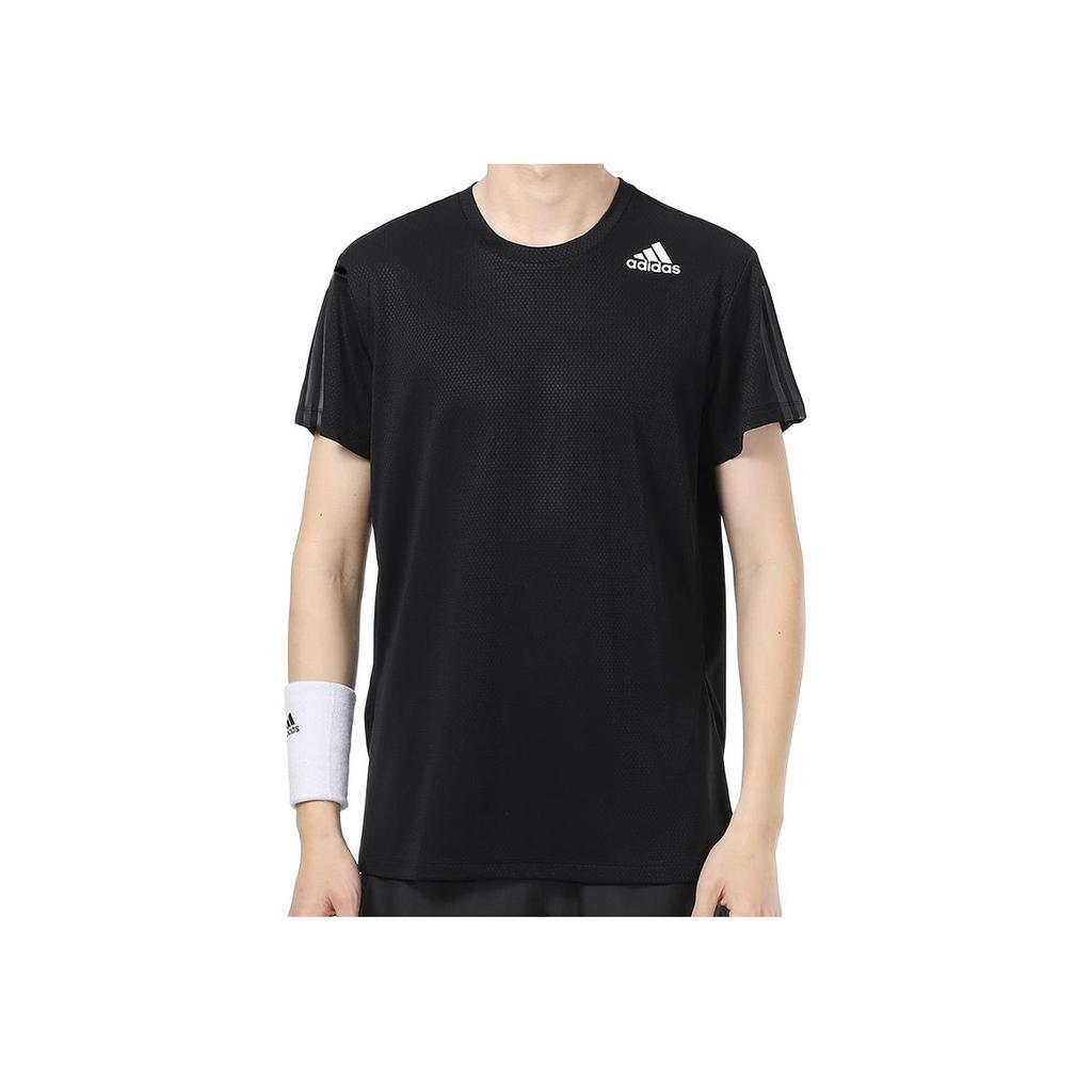 Adidas Футболка H.rdy 3s для бега с короткими рукавами, мужские топы, черные GP7653