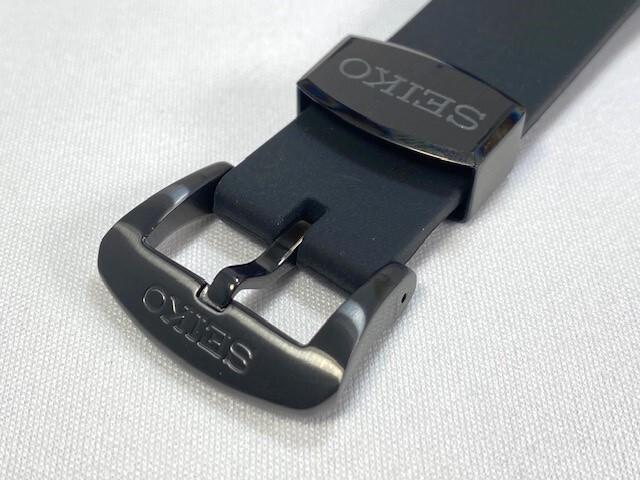 R028011M0 SEIKO Prospex 20-мм силиконовый ремешок Черный и via (для SBDC095/ 6R35-00D0 другие) (Доставка Nekoposu)