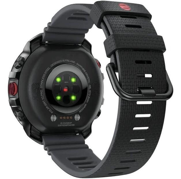 Спортивные часы Polar Grit X2 Pro S-L черные